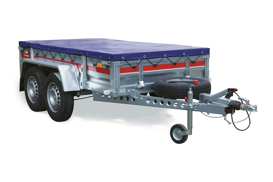 Přívěsný vozík Temared PRO BRAKE 2615/2C | 264 x 150 cm | 2000 kg