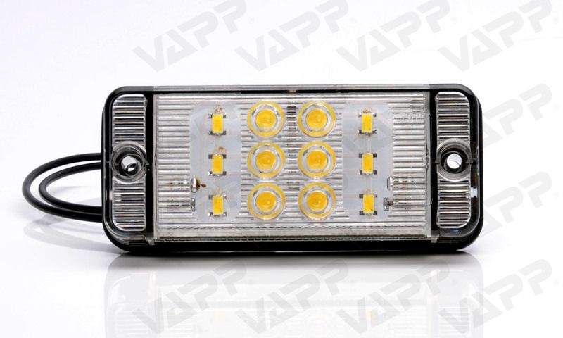 Svítilna couvací zadní LED WAS W 84D, 12-36 v, IP68 