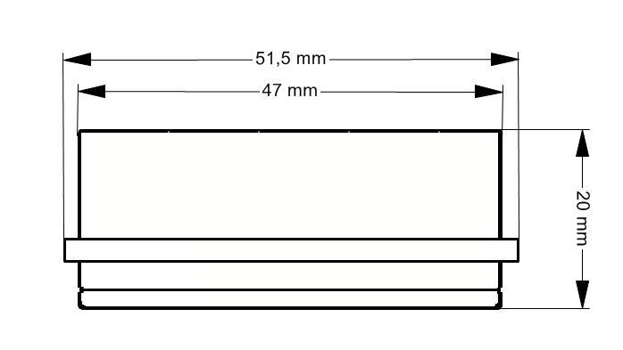 LED modul 12-24V, červeno - bílý ke svítilnám 295BC až 299BC 