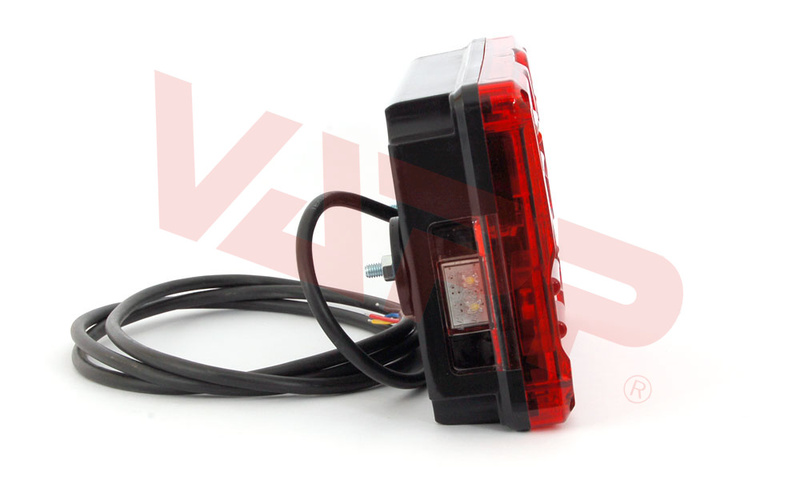 Svítilna WAS W70DP/397 sdružená LED 12-24V, P-BL/BR/KO/RZ 