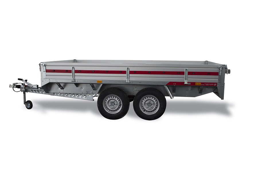 Přívěsný vozík TEMA Transporter 3217/2C 2T | 325 x 171 cm | 2700 kg