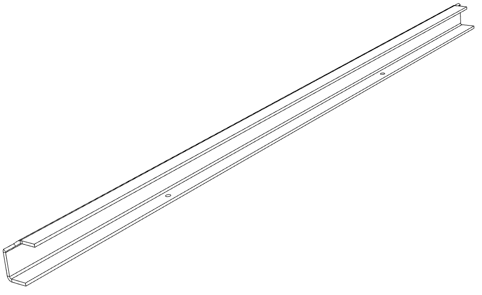 Držák nájezdů VAPP 1087mm PAV 3.5/7.7/196(220)