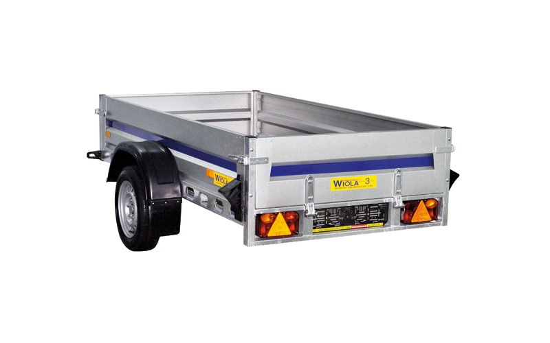 WIOLA MAZOVIA komfort, 1300 kg, 2720 x 1320 mm, sklopný
