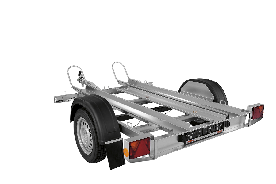 Přívěsný vozík na motorky nebrzděný Neptun MOTO 2 | 225 × 130 cm