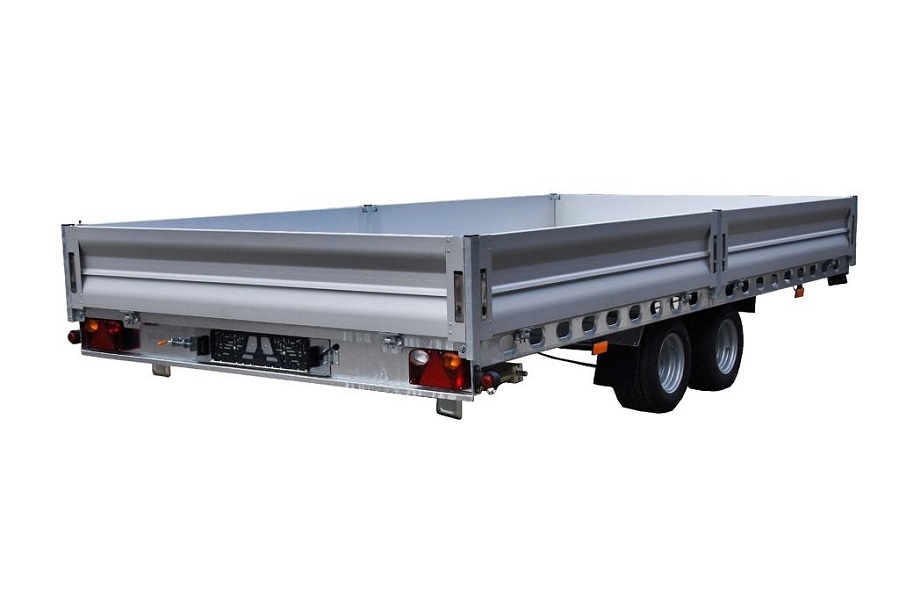 WIOLA Multitrailer 3000 KG 4100 X 2100 podlaha z překližky integrované nájezdy 
