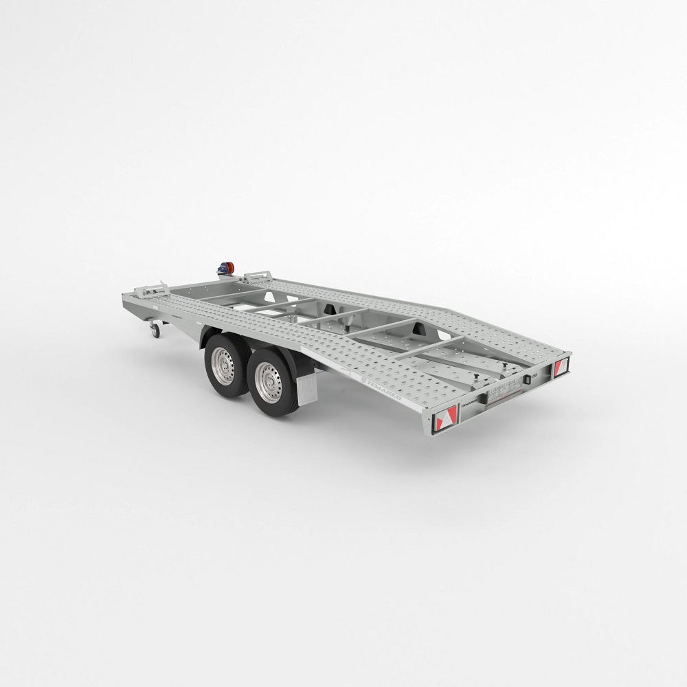 Přepravník automobilů CAR PLUS 4520/2 S | 452 x 205,5 cm | 2700 kg