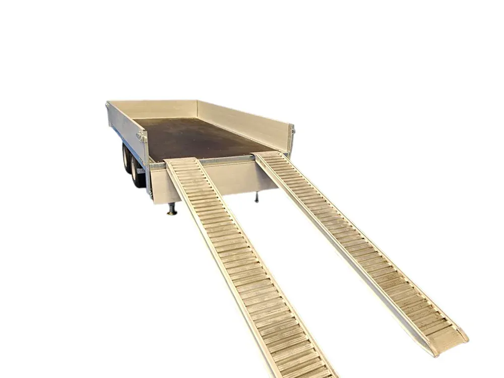 Přívěsný vozík brzděný NEPTUN Nordica PRO ALU | 405 × 197,5 cm | 2700 kg