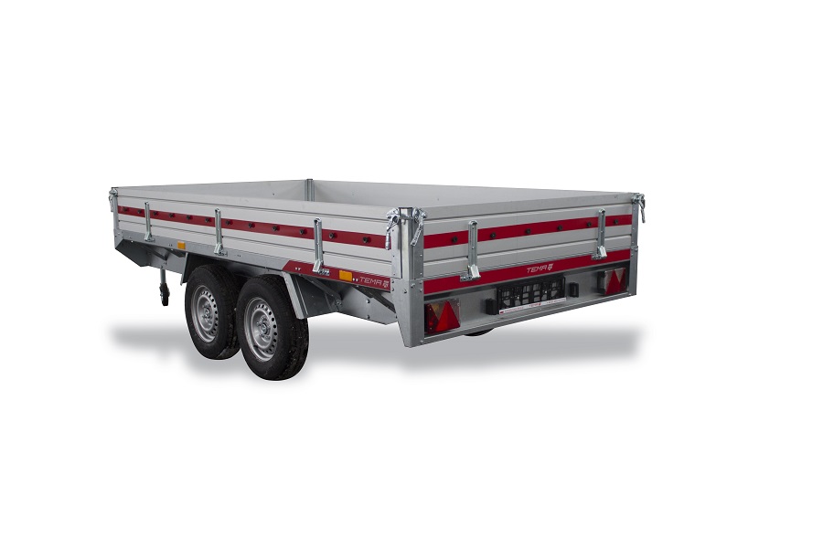 Přívěsný vozík TEMA Transporter 3217/2C 2T | 325 x 171 cm | 2700 kg