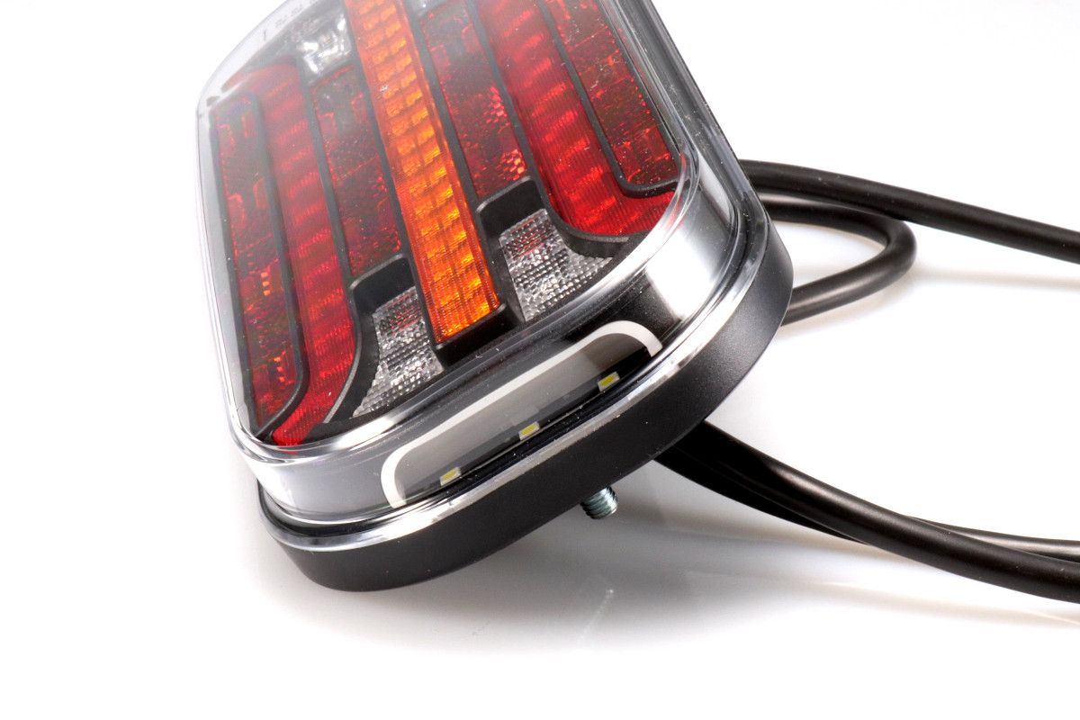 Svítilna Fristom FT-230 sdružená LED 12-36V, L/P-BL/BR/KO/CO/RZ, dynamický blinkr