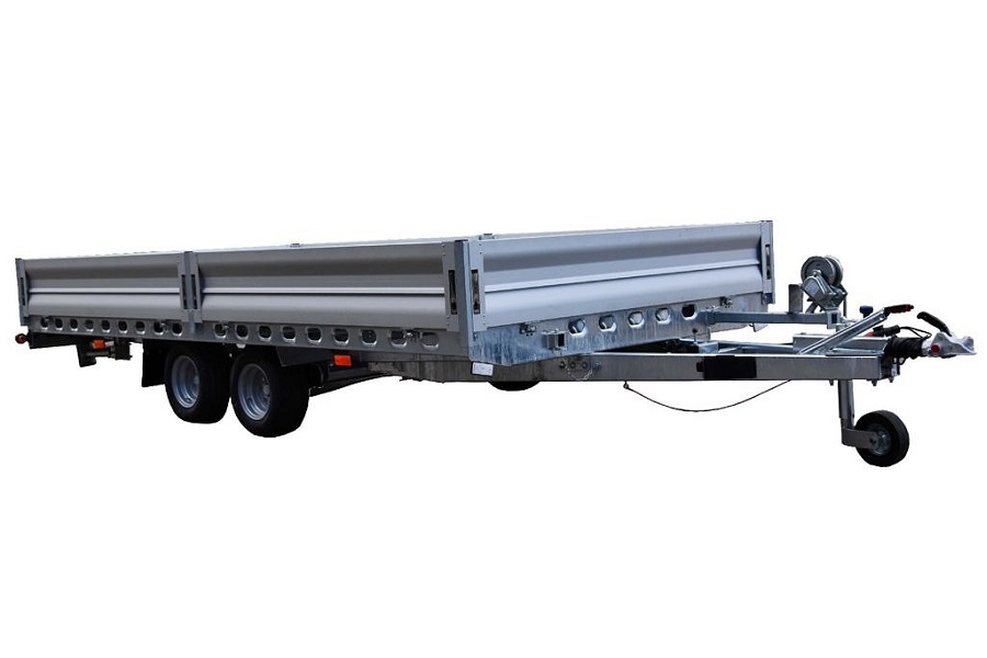 WIOLA Multitrailer 3000 KG 4100 X 2100 podlaha z překližky integrované nájezdy 