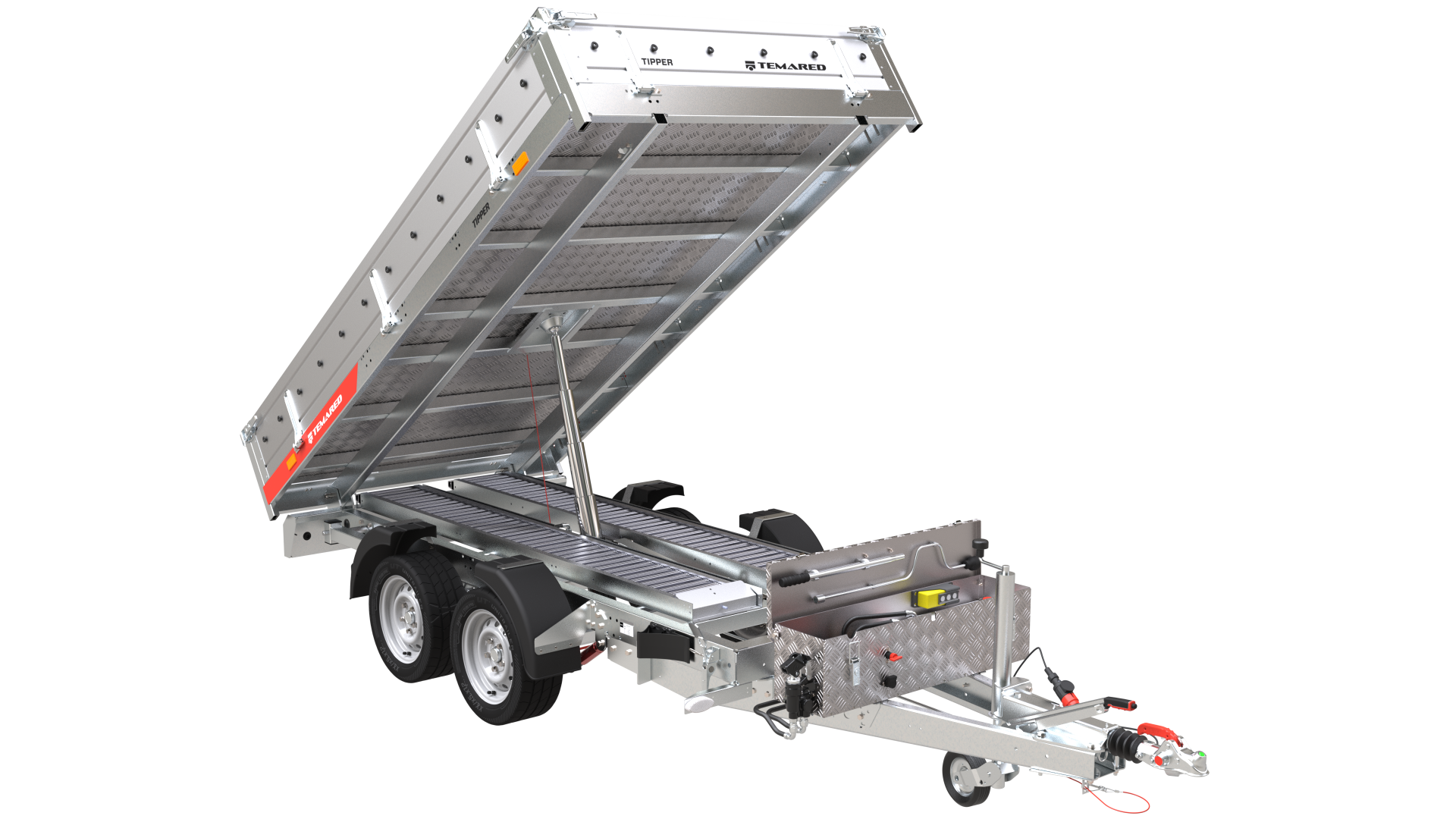 Kombinovaný hydraulický sklápěč TIPPER 3015/2 | 303 x 153 cm | 2700 kg