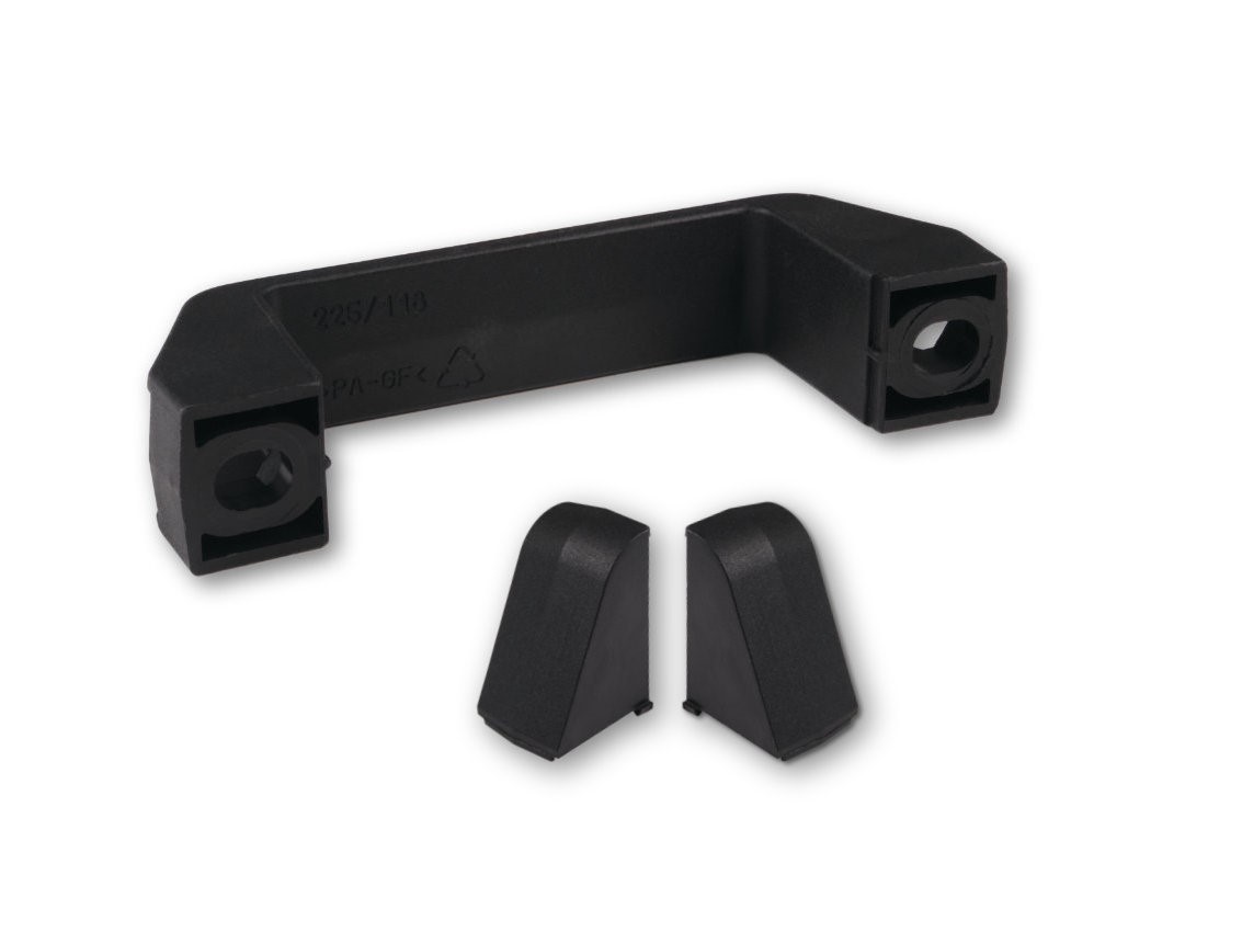 Madlo plastové 137 mm černé