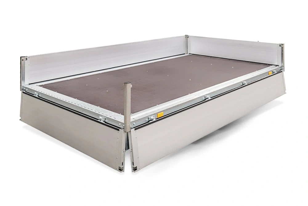 Přívěsný vozík NIEWIADOW Sklopný SONDA II Cargo 400 x 205 x 40 cm 2500 kg