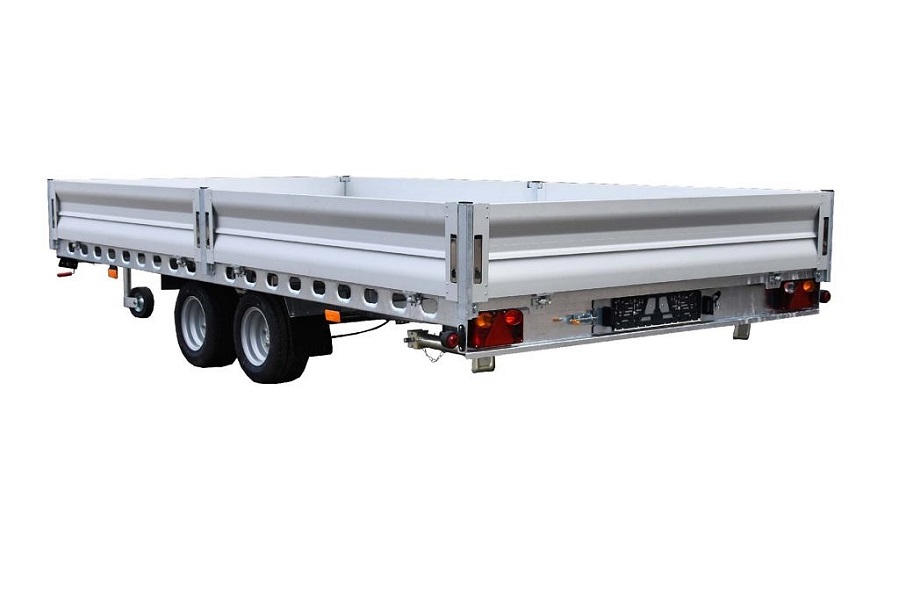 WIOLA Multitrailer 3000 KG 4100 X 2100 podlaha z překližky integrované nájezdy 