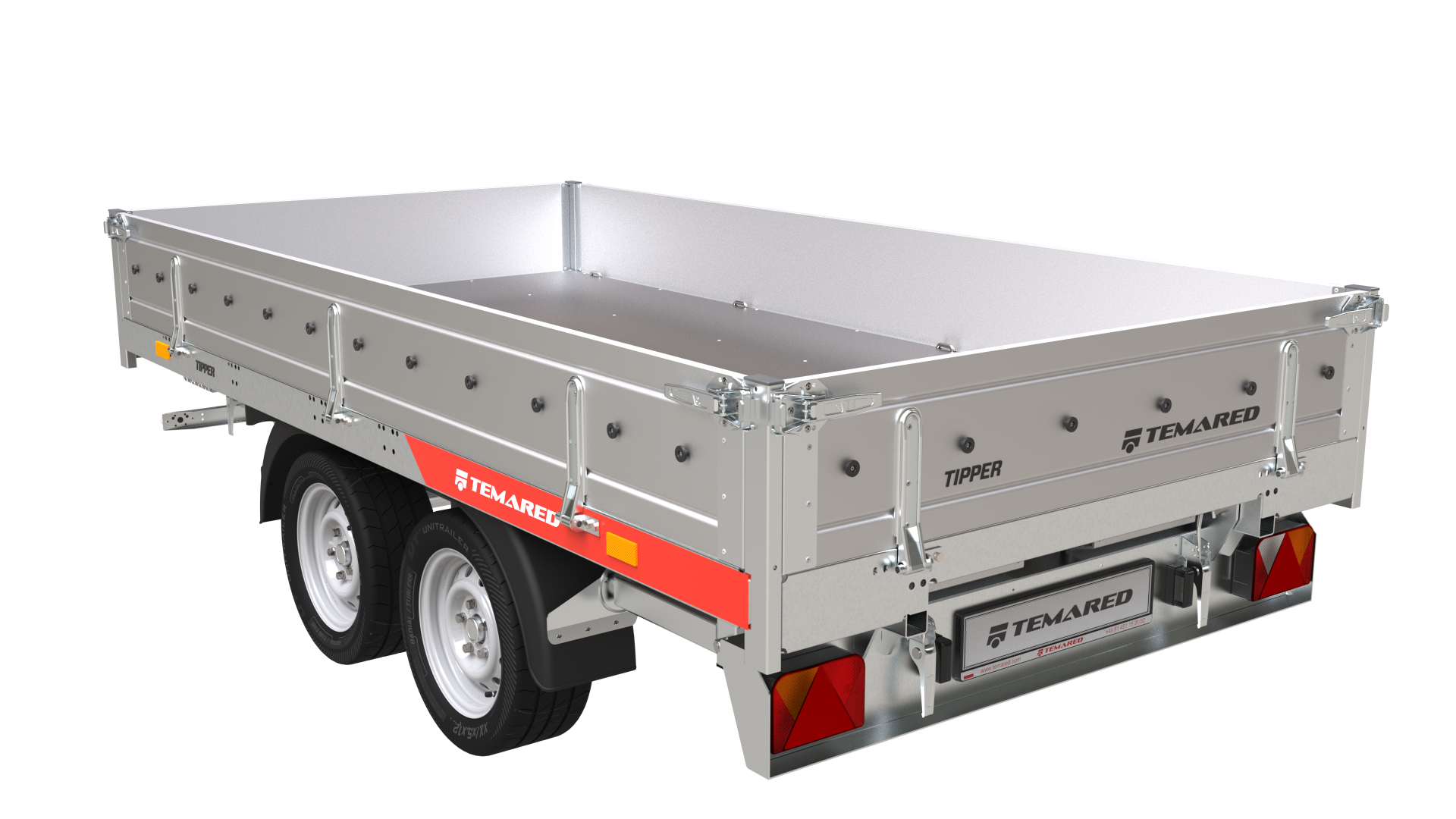 Kombinovaný hydraulický sklápěč TIPPER 3015/2 | 303 x 153 cm | 2700 kg