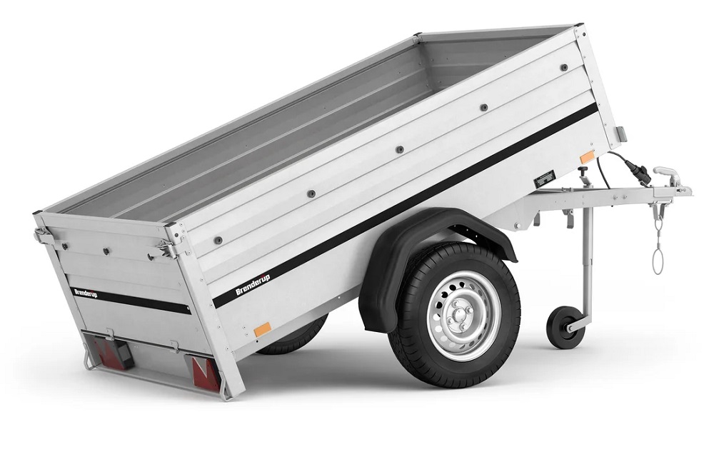 Přívěsný vozík Brenderup 1205S UB XL TILT sklopný | 204 x 116 cm