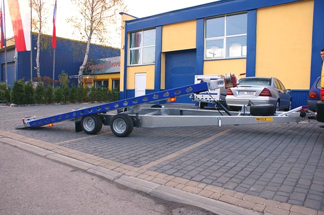 Wiola L25G45P 400x204 2500 kg hydraulicky sklopný