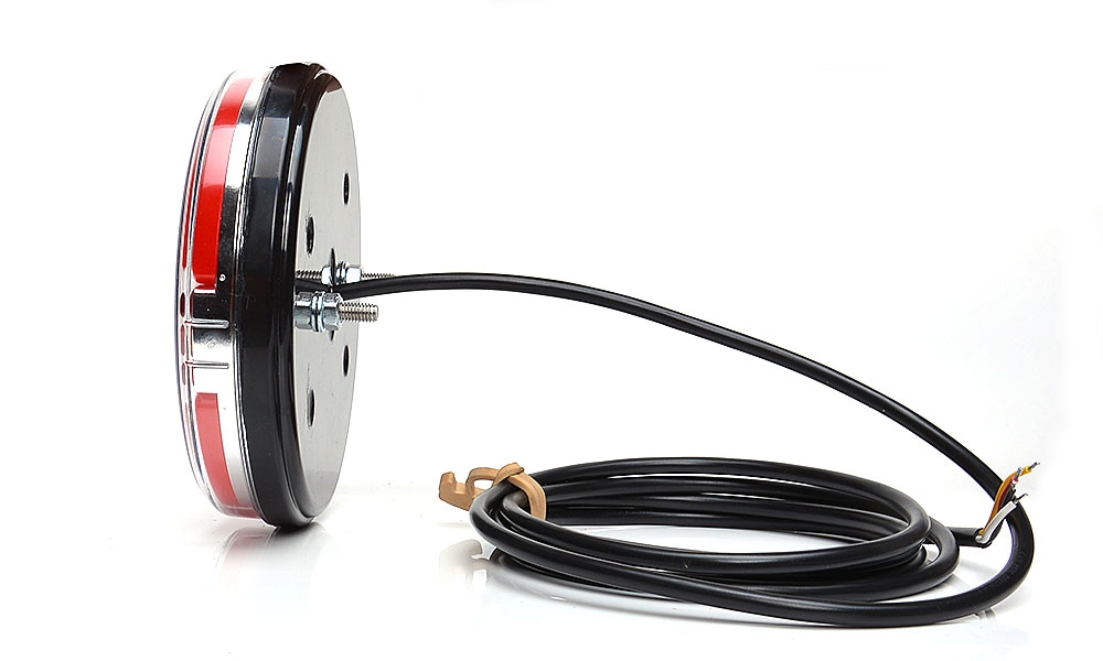 Svítilna WAS W153/1128 sdružená LED 12-24V, P-L, BL-dynamický/BR/KO, kabel 2m 