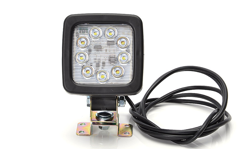 Svítilna pracovní WAS W81 LED diodová, 9-36 V, 14,4W, 1300 Im, 9 led, s vypínačem