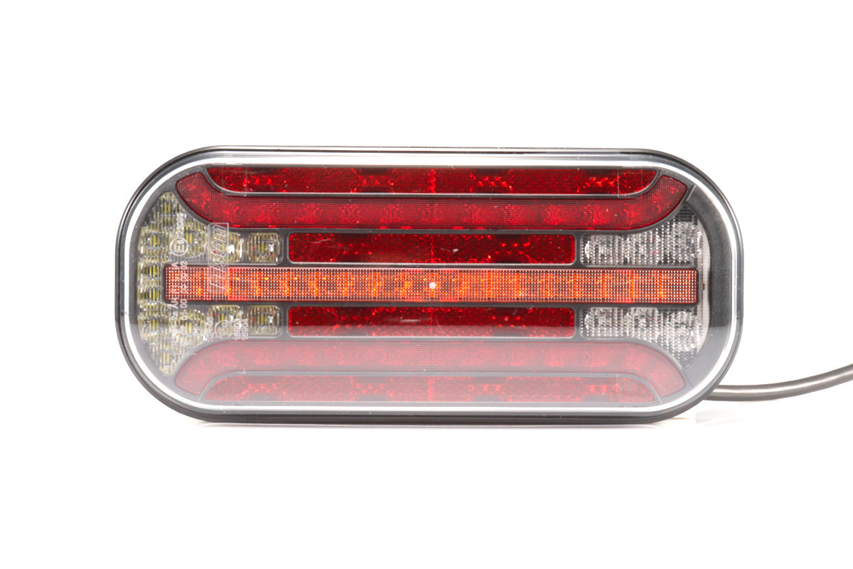 Svítilna Fristom FT-230 sdružená LED 12-36V, L/P-BL/BR/KO/ML/RZ, dynamický blinkr