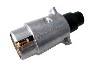 Zástrčka - vidlice 7-pól/12V , kovová, JOKON