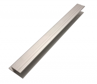 Profil lemovací "h", 398 mm eloxovaný 