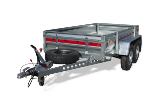 Přívěsný vozík Temared PRO BRAKE 2615/2C | 264 x 150 cm | 2000 kg