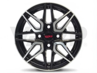 Disk Alu 5,0Jx13 H2 ET30 (100x4) Sunny Black Diamond