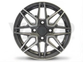 Disk Alu 5,0Jx13 H2 ET30 (100x4) Sunny Grey Diamond