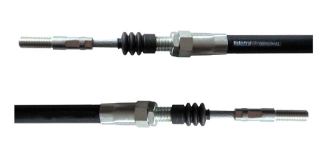 Lanovod brzdový pro KHV KNOTT 1000/1370 závit M12-M12