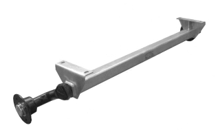Náprava KNOTT VG 7-L (750 kg) b=1000 mm, c=1430 mm, 100x4, střední patky, kompak
