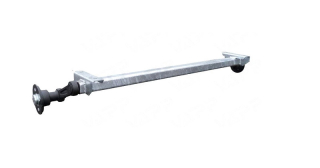 Náprava KNOTT VG 7-L (750 kg) b=1400 mm, 100x4 