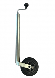 Kolečko opěrné WW ST 48/200 V prodloužené (plastový disk) 150 kg 