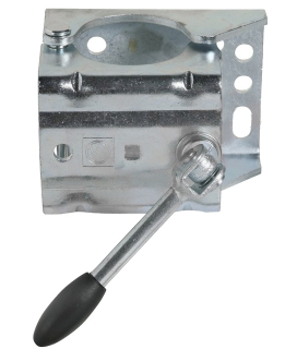 Držák opěrného kolečka 60 mm sklopná klička KLE/KK/60 