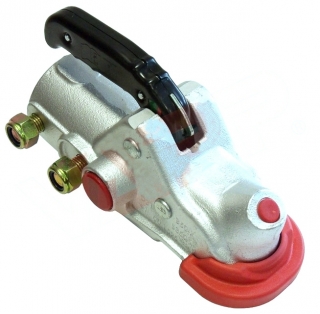 Tažná spojka AK 351 pr. 60 mm, 3500 kg, šrouby, soft dock, k nájezdové brzdě