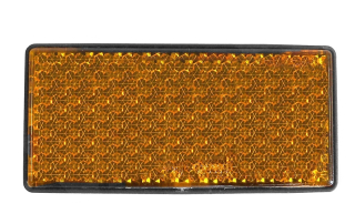 Odrazka oranžová obdélníková Wital samolepicí 108x51 mm 