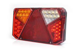 Svítilna WAS W125DL/915 sdružená LED 12-24V, L-BL/BR/KO/ML/CO, kabel 2m 