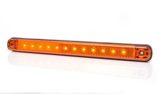 Svítilna boční obrysová s odrazkou LED 12-24V WAS W115 SLIM 