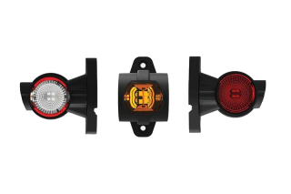 Svítilna doplňková obrysová LED Fristom FT-140 A Pravá LED, 12-24V s kabelem 