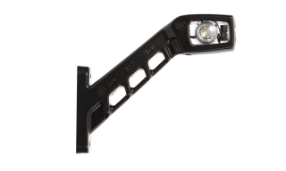 Svítilna doplňková obrysová LED WAS 239P, 12-24V, pravá, 187 mm 