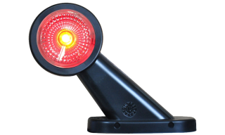 Svítilna doplňková obrysová LED WAS W21.7RF 299BC, 12-24V, levá 108 mm 