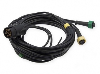 Elektrokabeláž k vleku 7pin/5m bez svět.