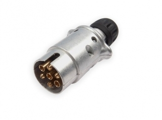Zástrčka 7-pin/12V kovová JAEGER
