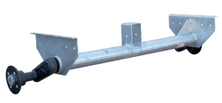 Náprava KNOTT G 13 (1300 kg) b=1092 mm, 100x4, vysoké patky, (NP,DV)