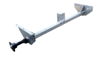 Náprava KNOTT VG 7-L (750 kg) b=1092 mm, 100x4, vysoké patky(NP/DV)