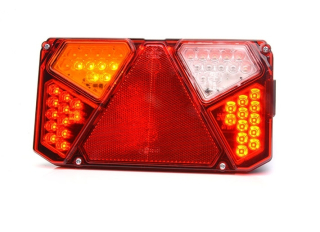 Svítilna WAS W125DEL Exclusive sdružená LED 12-24V, L-BL/BR/KO/ML/CO/RZ