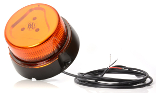 Maják pevný LED oranžový WAS, kabel 3m