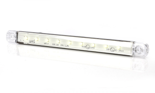 Svítilna přední obrysová LED WAS W97.4, 12-24V, dlouhá, 9x LED