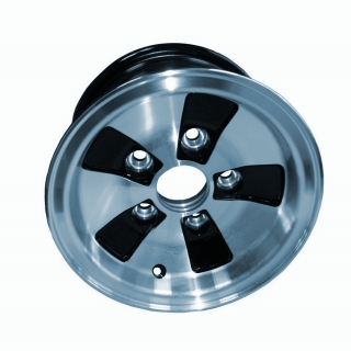 Disk Alu 6,0Jx10 H2 ET0 (5x112) černo - stříbrný