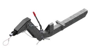 Výškově stavitelná oj AL-KO Optima 351 VB, 2500-3500kg, E=1410 mm, pro kol. jed. 2361